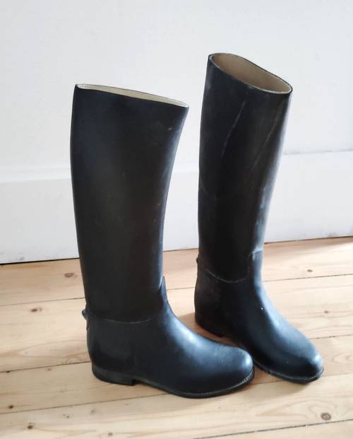 Bottes équitation Alezan Le Chameau doublées cuir T.36