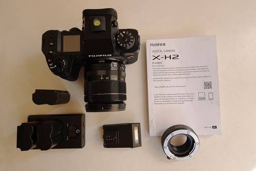 Vends ensemble de matériel photo Fuji X-H2