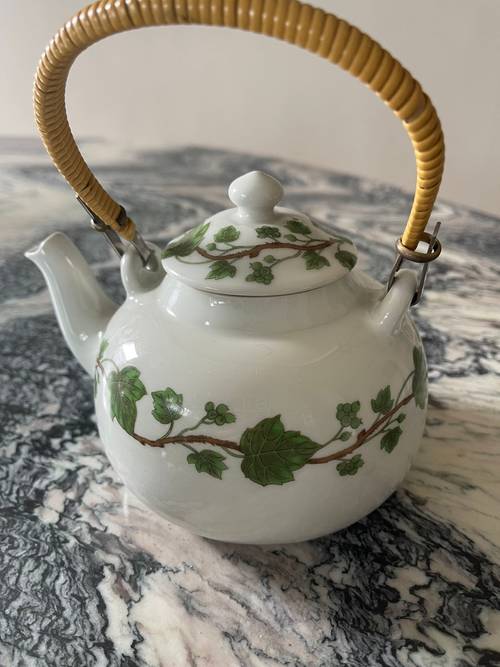 Théière porcelaine