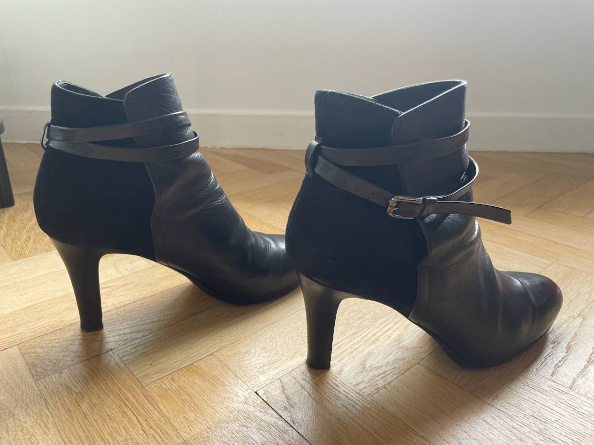 Bottines cuir élégantes Charles Kammer