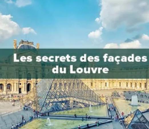 Propose 2 billets pour la visite guidée "Les secrets des façades du Louvre" le 19 mars