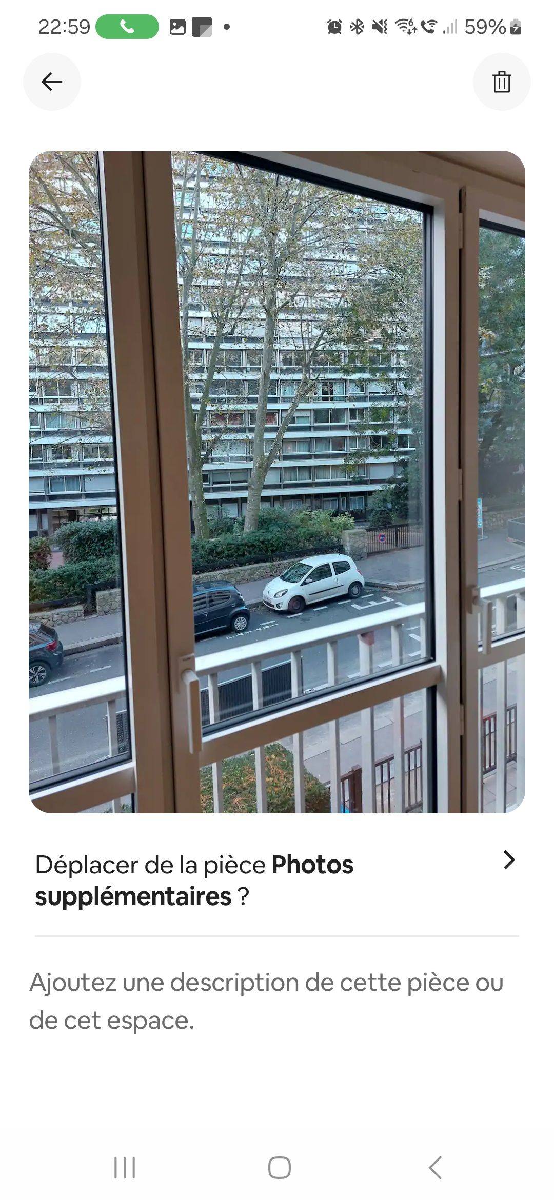 Une photo de l’annonce