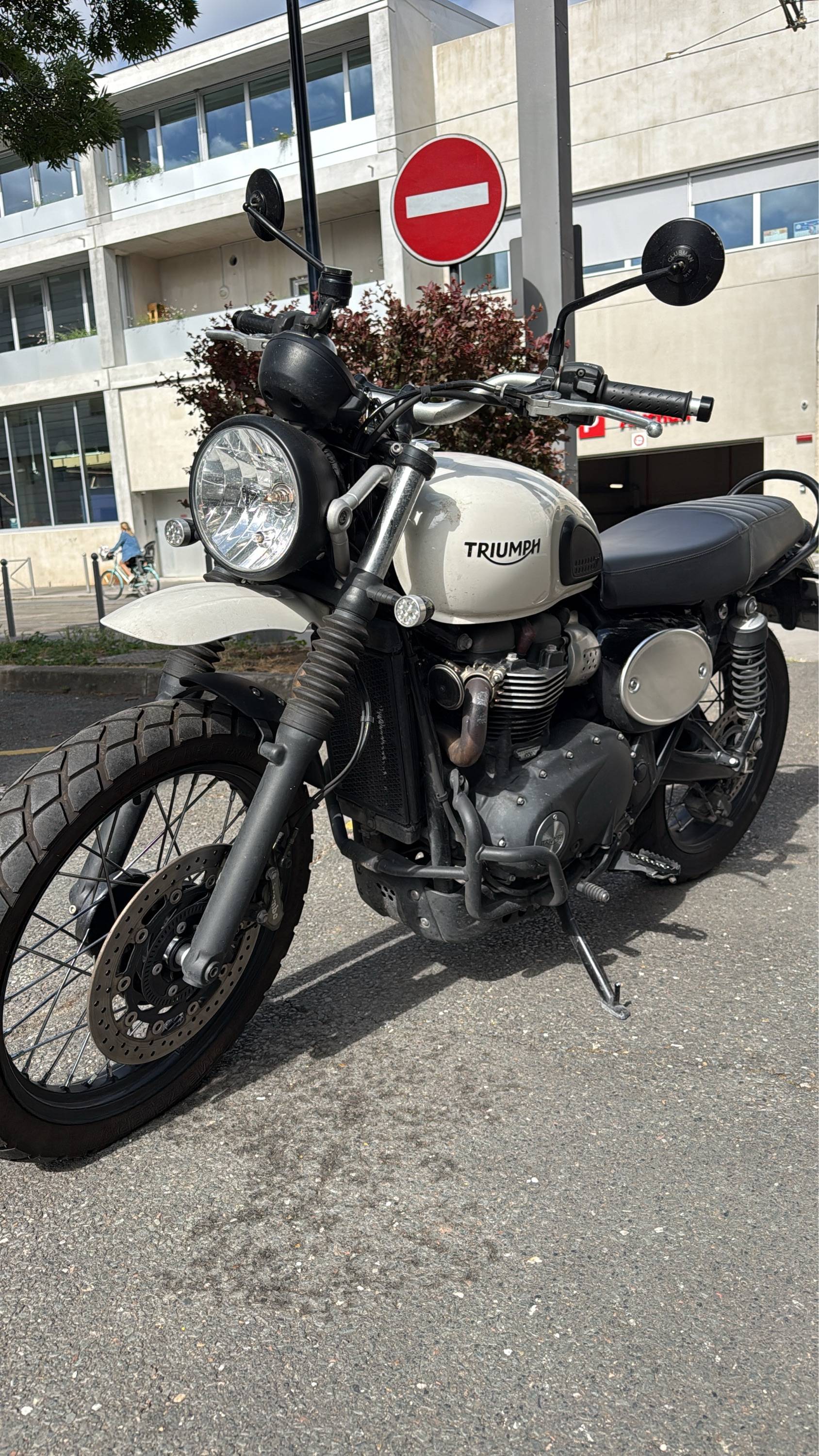 Vends Moto Triumph Scrambler 900, 2019, 12000km