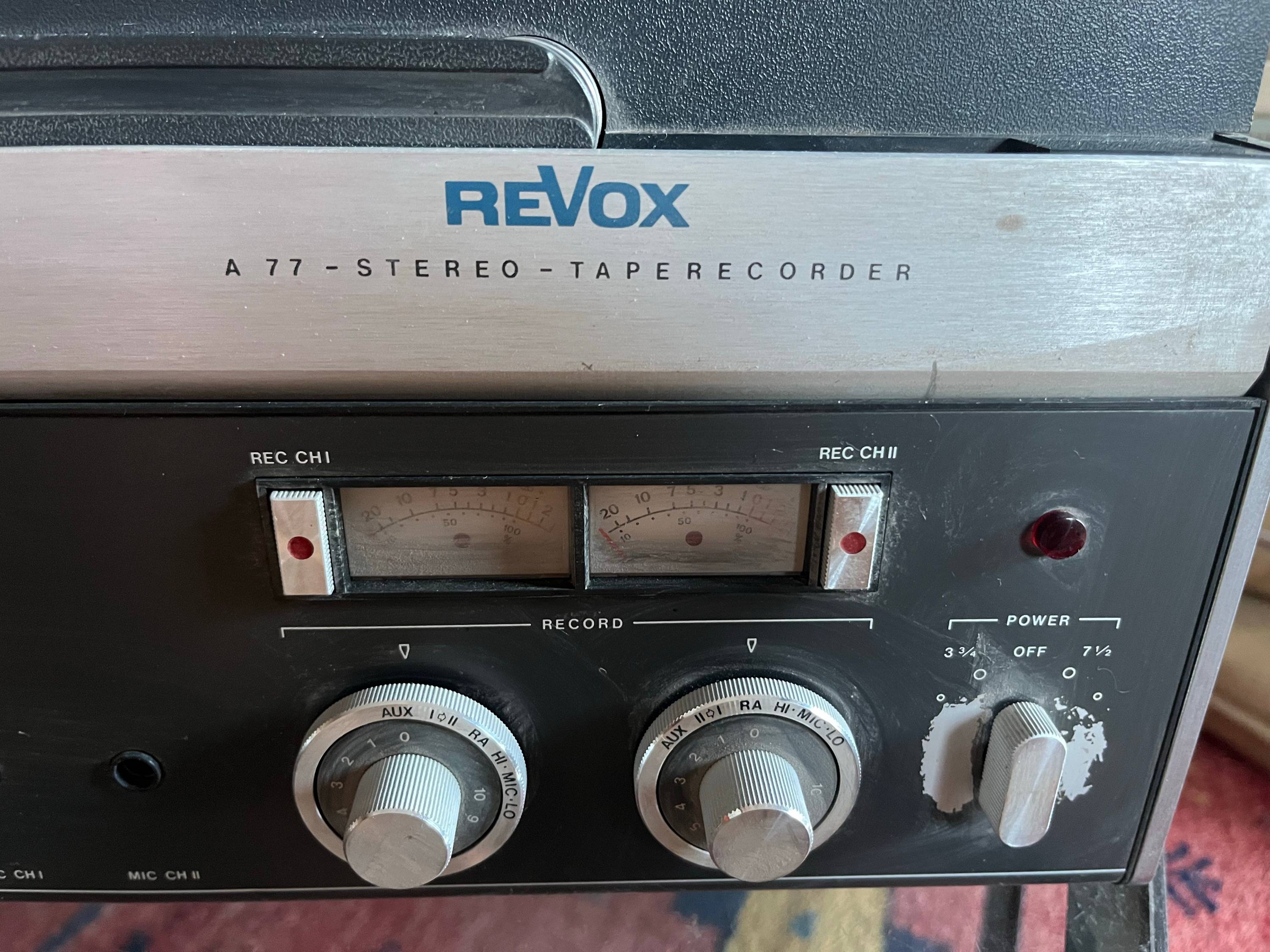Vends magnétophone à bandes