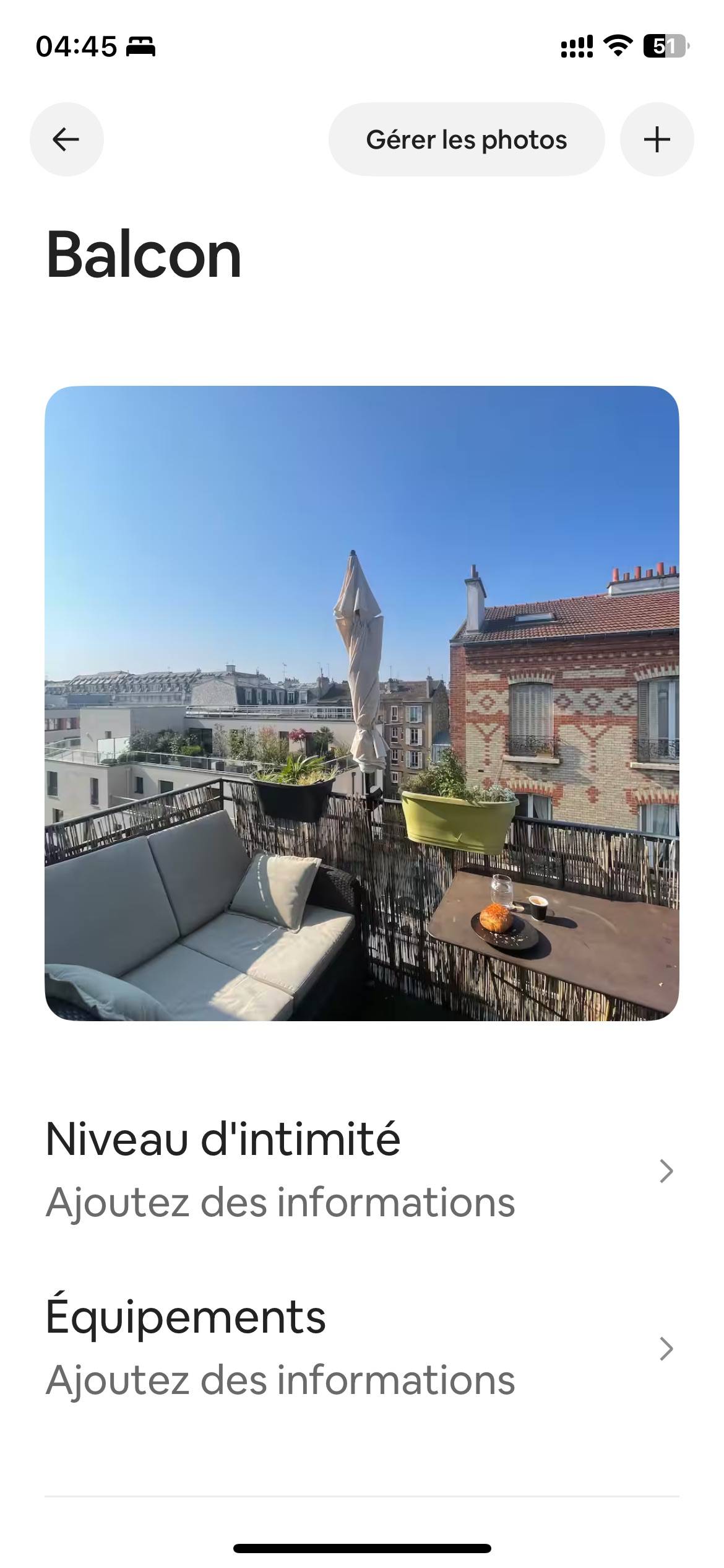 Une photo de l’annonce