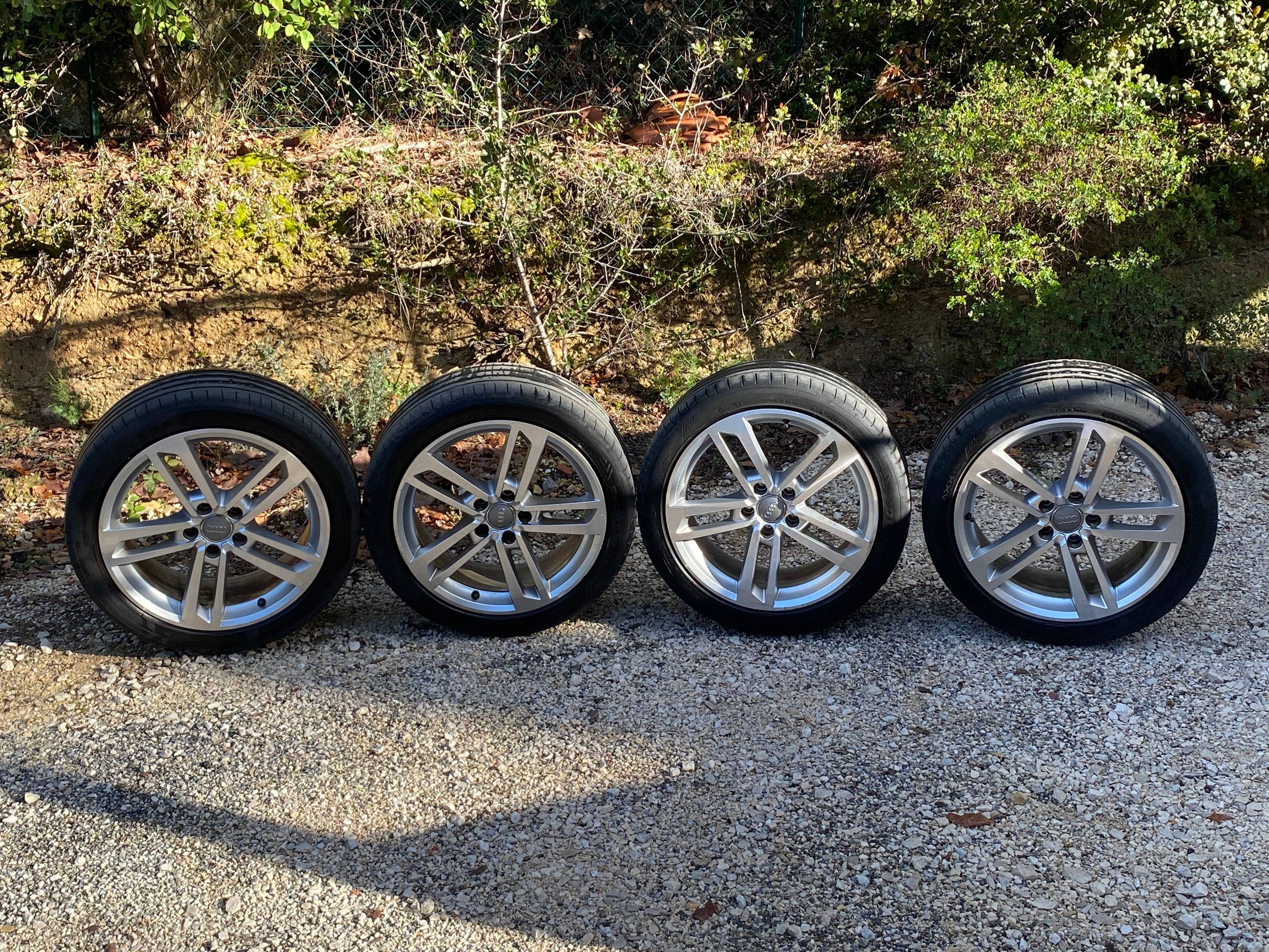 Vends : - jantes alu Audi TT 18 pouces bon état