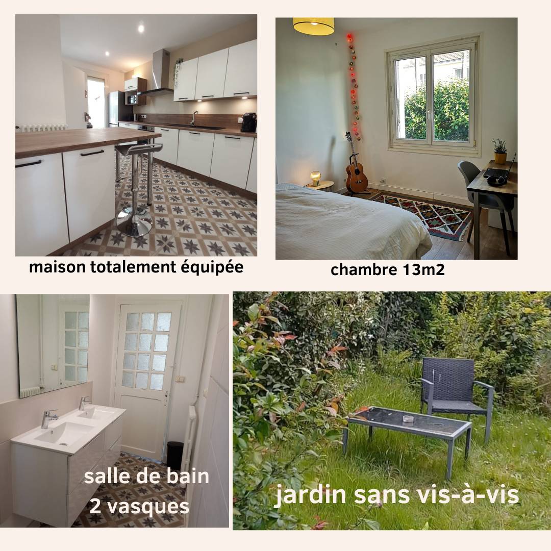 Loue chambre - 13m² - Nantes Bvd Jules Verne/ Chocolaterie