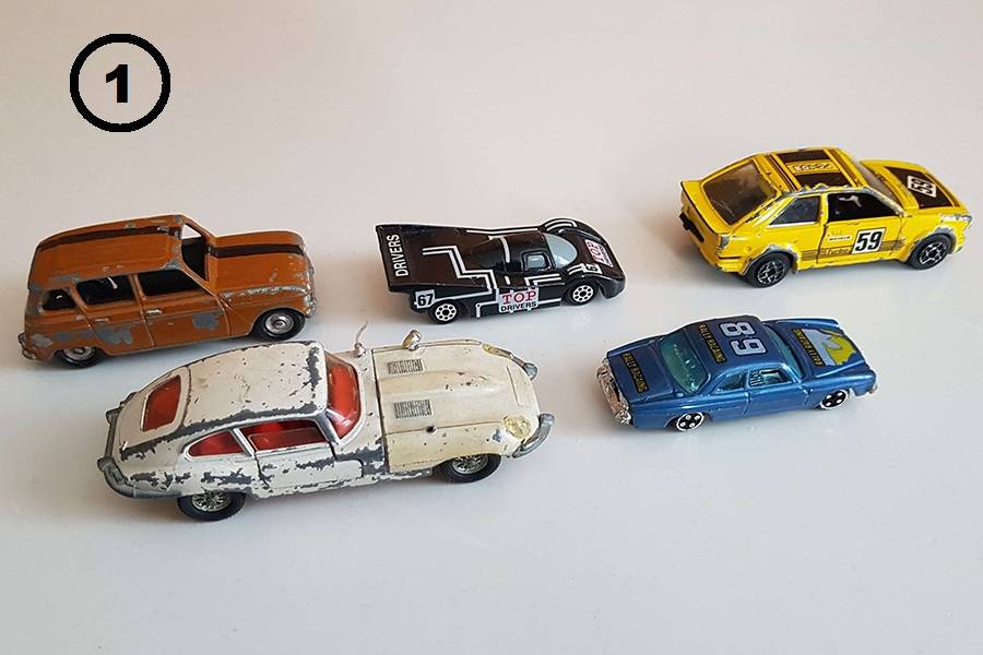 Vends lot de 12 voitures miniatures : Dinky Toys – Matchbox