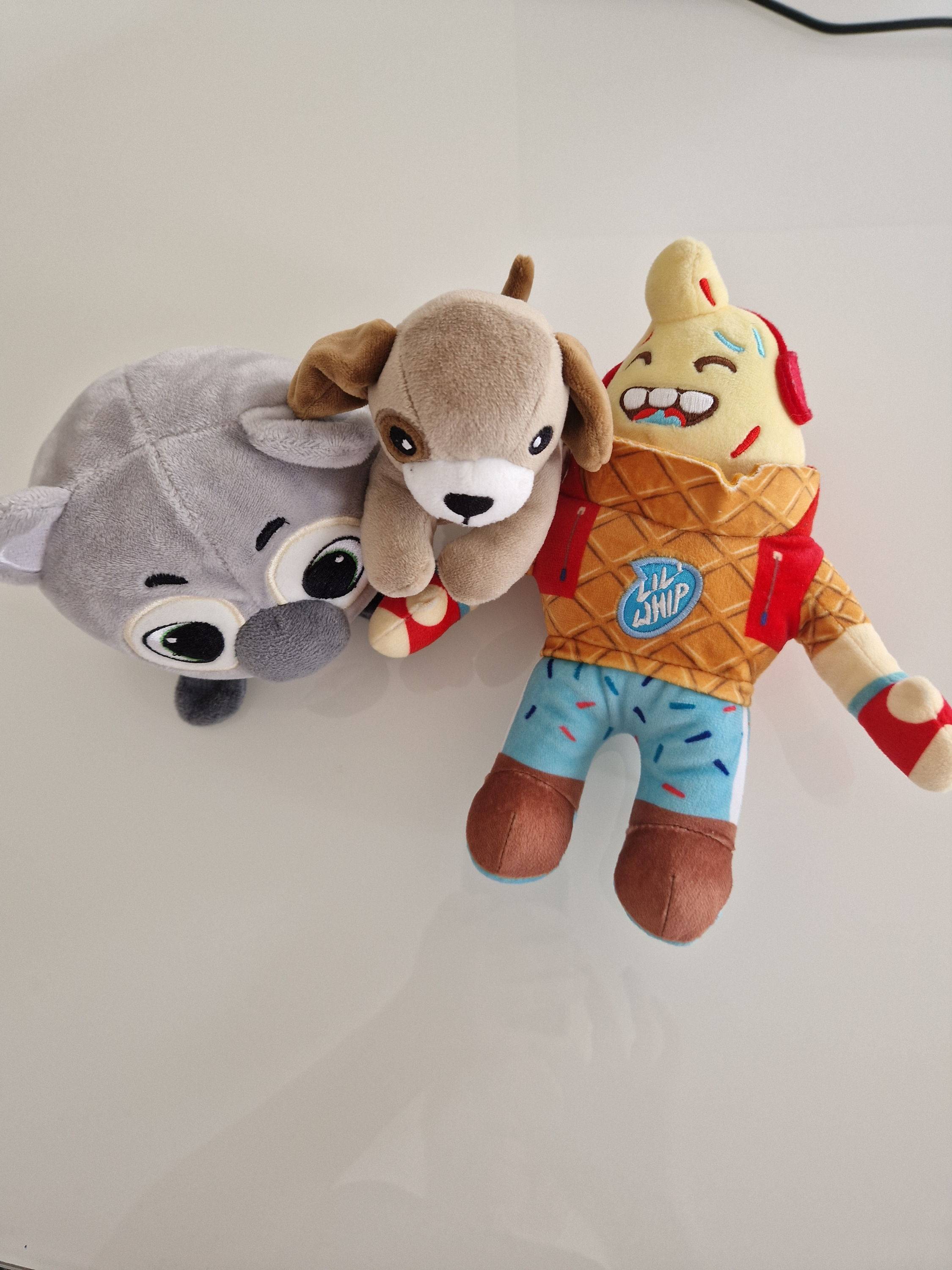 Vends 3 belles peluches - doudous