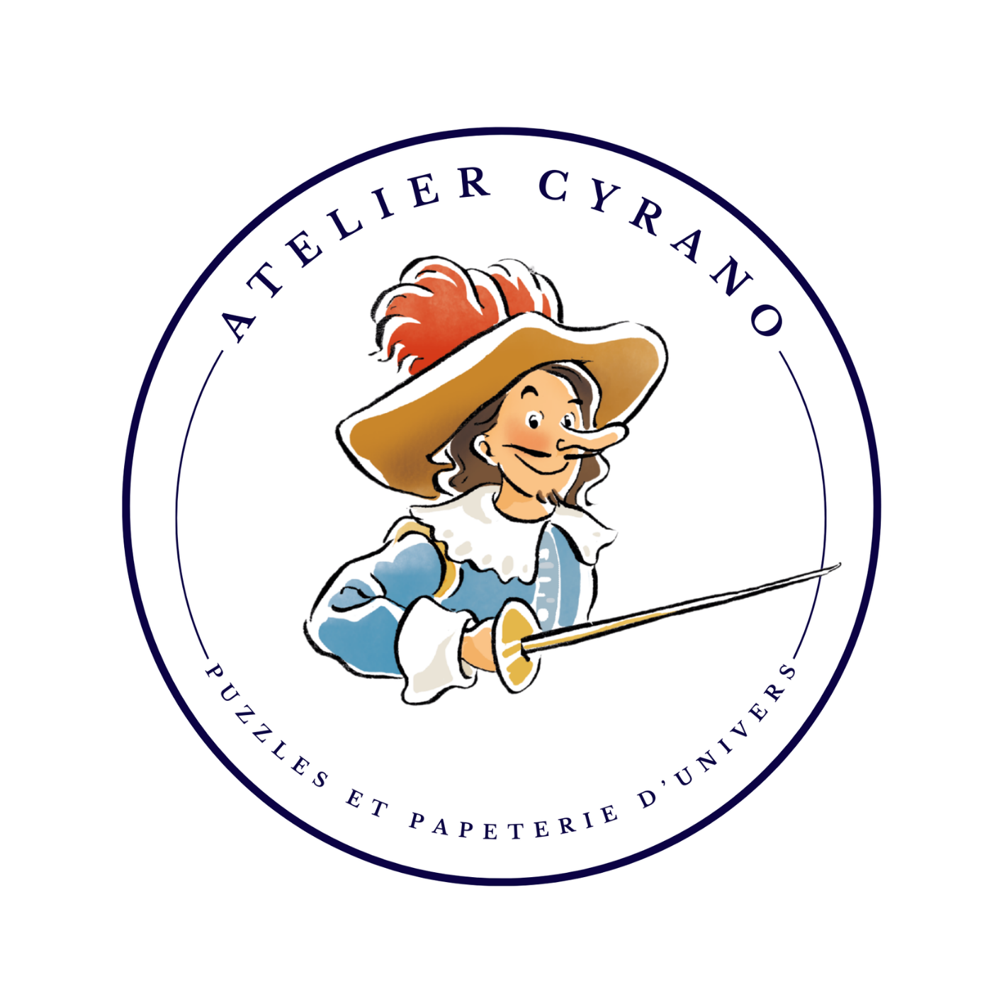 Vends L’Atelier Cyrano, puzzles culturels et papeterie d’univers