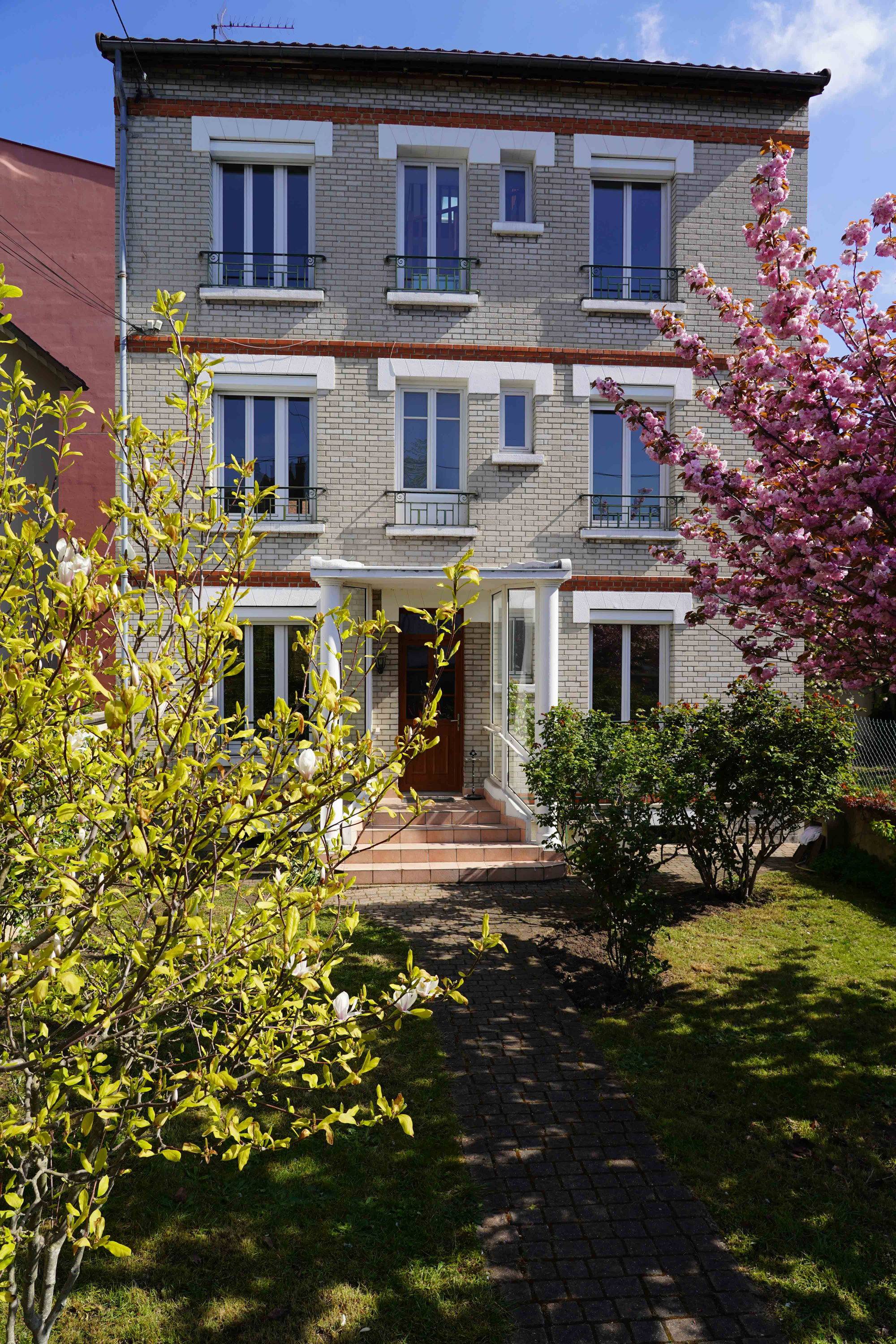 Loue beau 3 pièces, 60m² centre ancien Nanterre - 1 min RER A, jardin partagé et terrasse privative