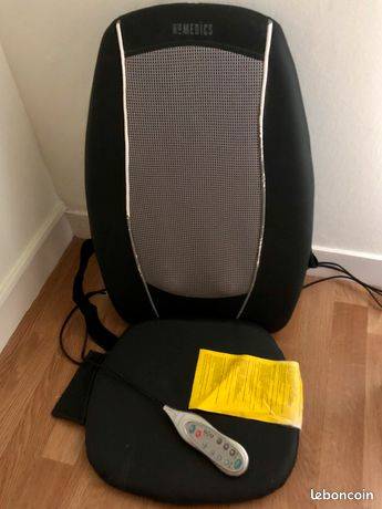 Vends siège massant chauffant shiatsu Homedics