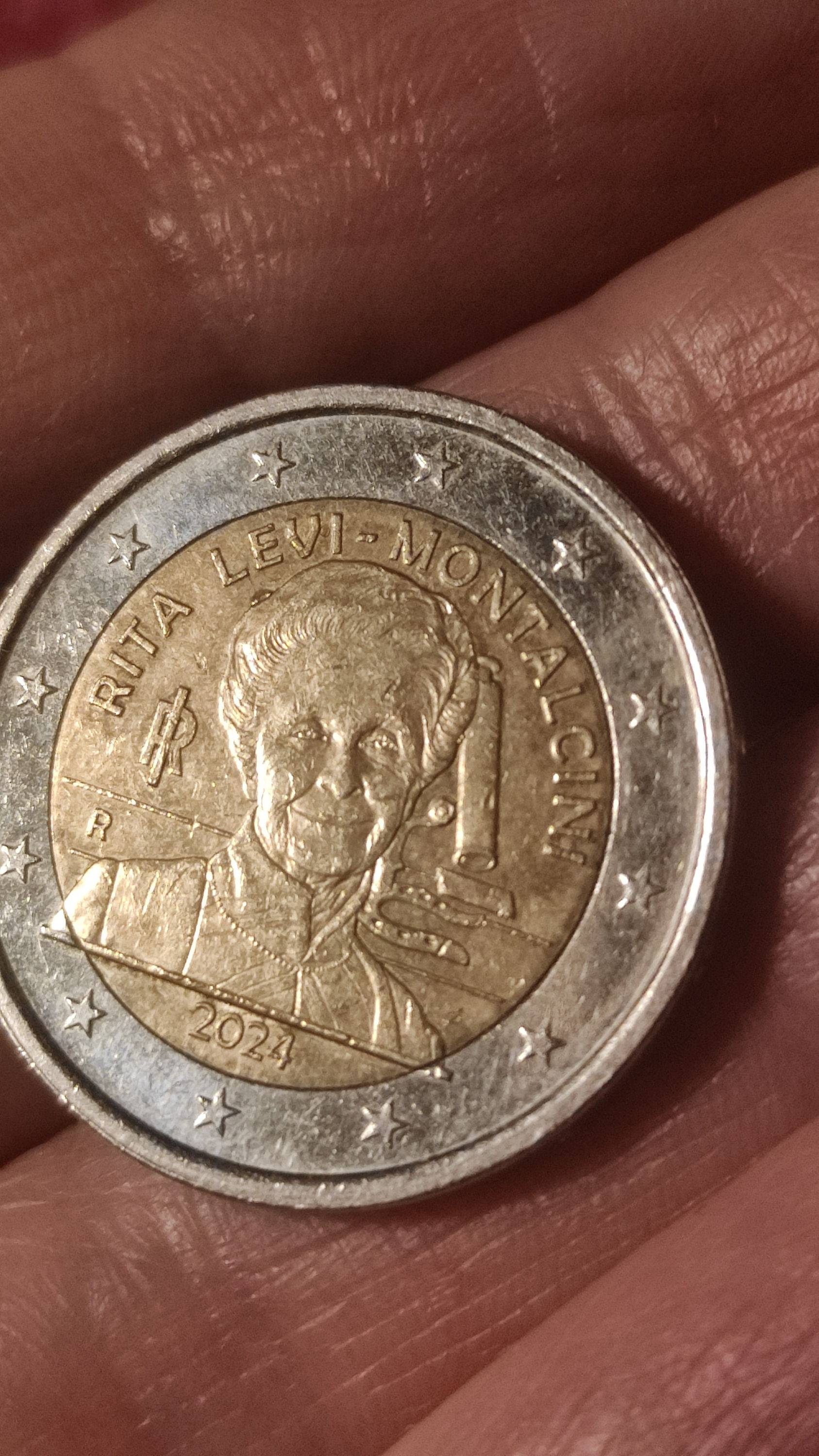 Vends monnaie rare Rita Levi Montalcini Prix Nobel (Italie)