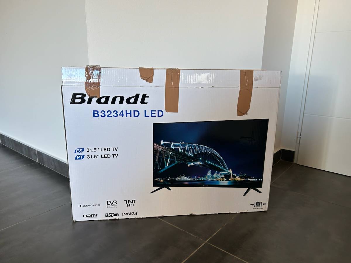 Vends TV BRANDT 31,5’ ’LED