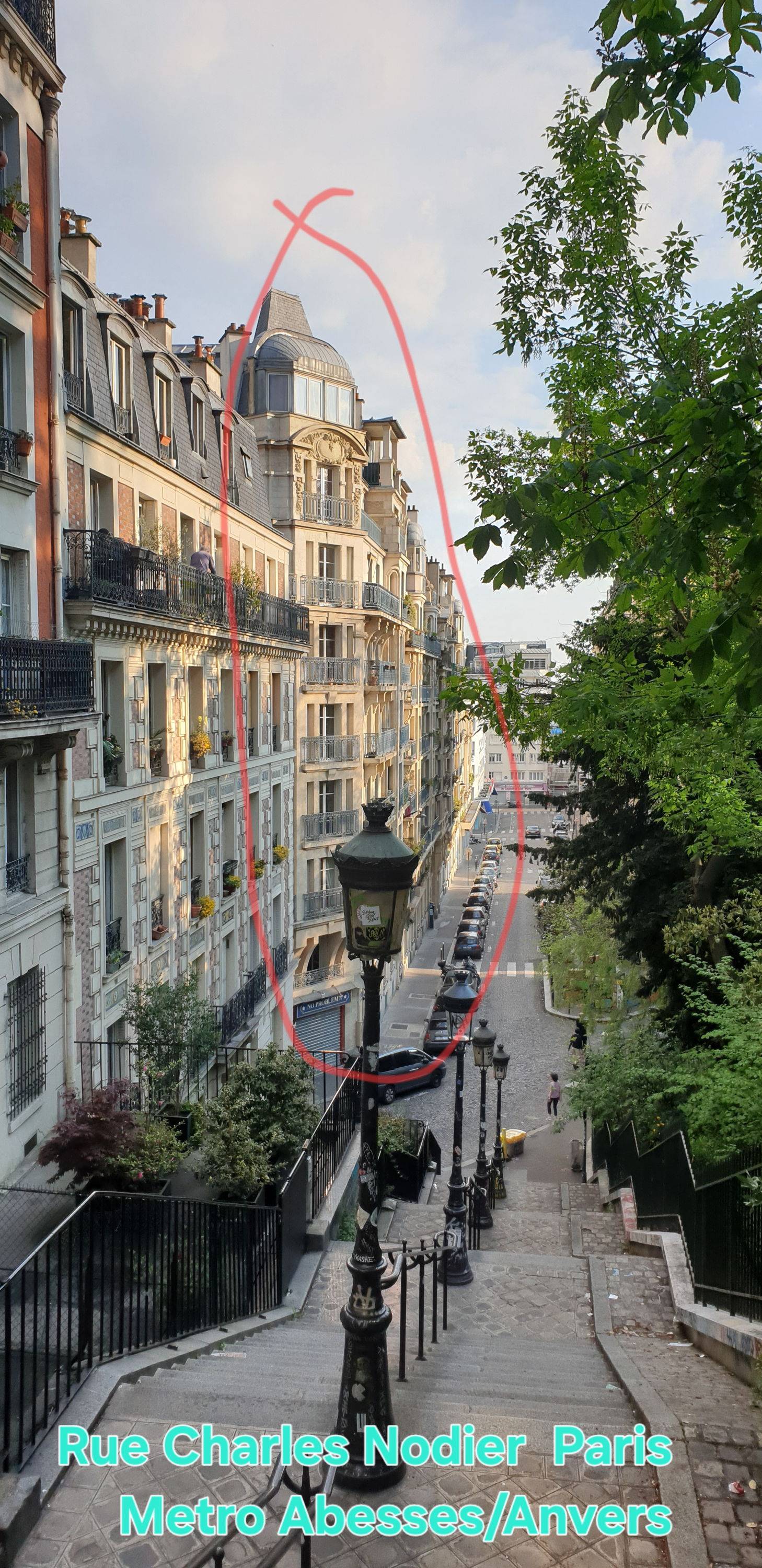 Vends appartement - 40m² - Montmartre