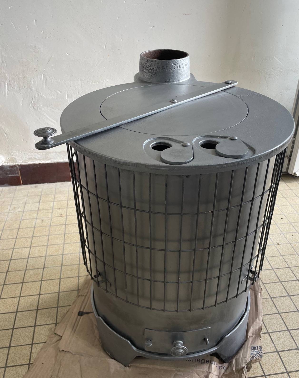 Vends poêle à bois France Turbo