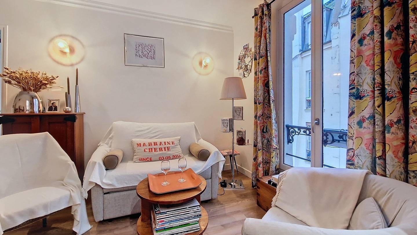 T2 meublé 29m² – Calme – À 5 min métro Les Sablons