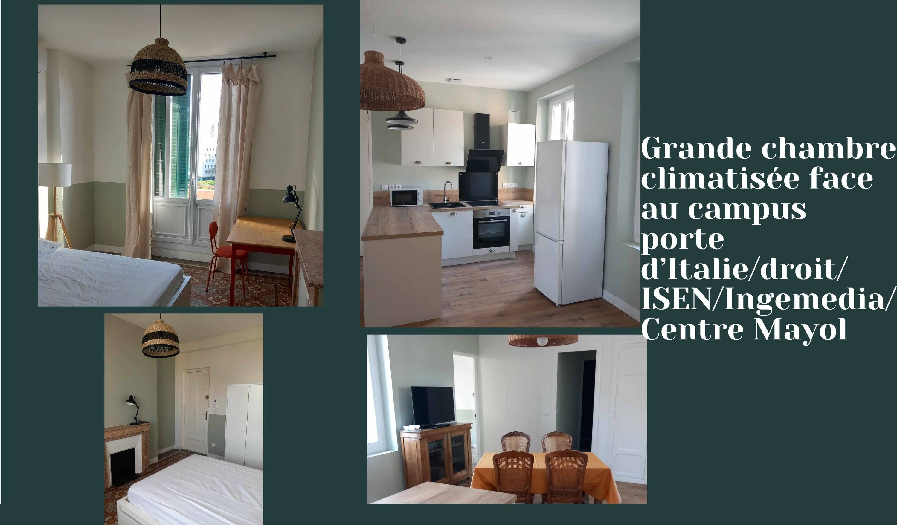 Propose appartement en colocation tout confort - 80m² - Champ de Mars Toulon centre