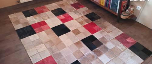 Tapis peau de vache