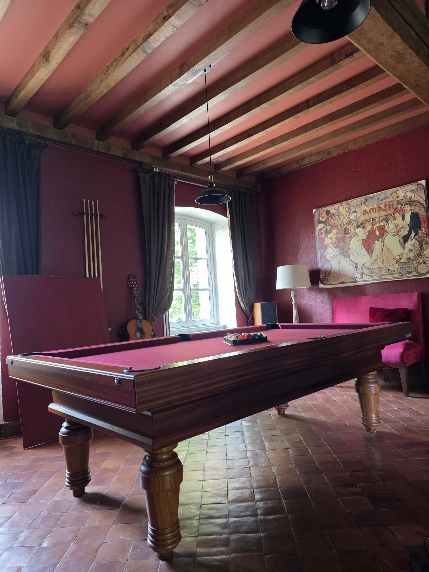 Magnifique billard américain Bréton