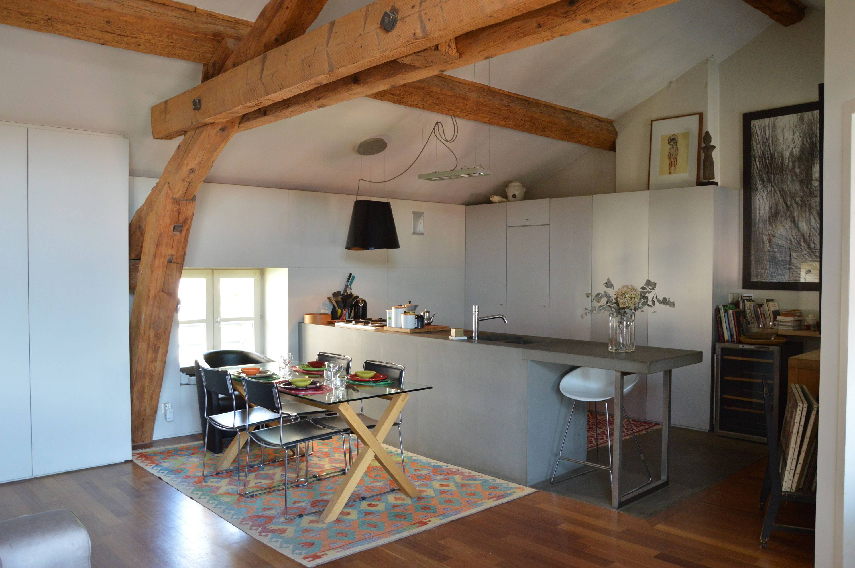 Loue appartement de charme avec vue sur Lyon à la Croix-Rousse - 4 couchages