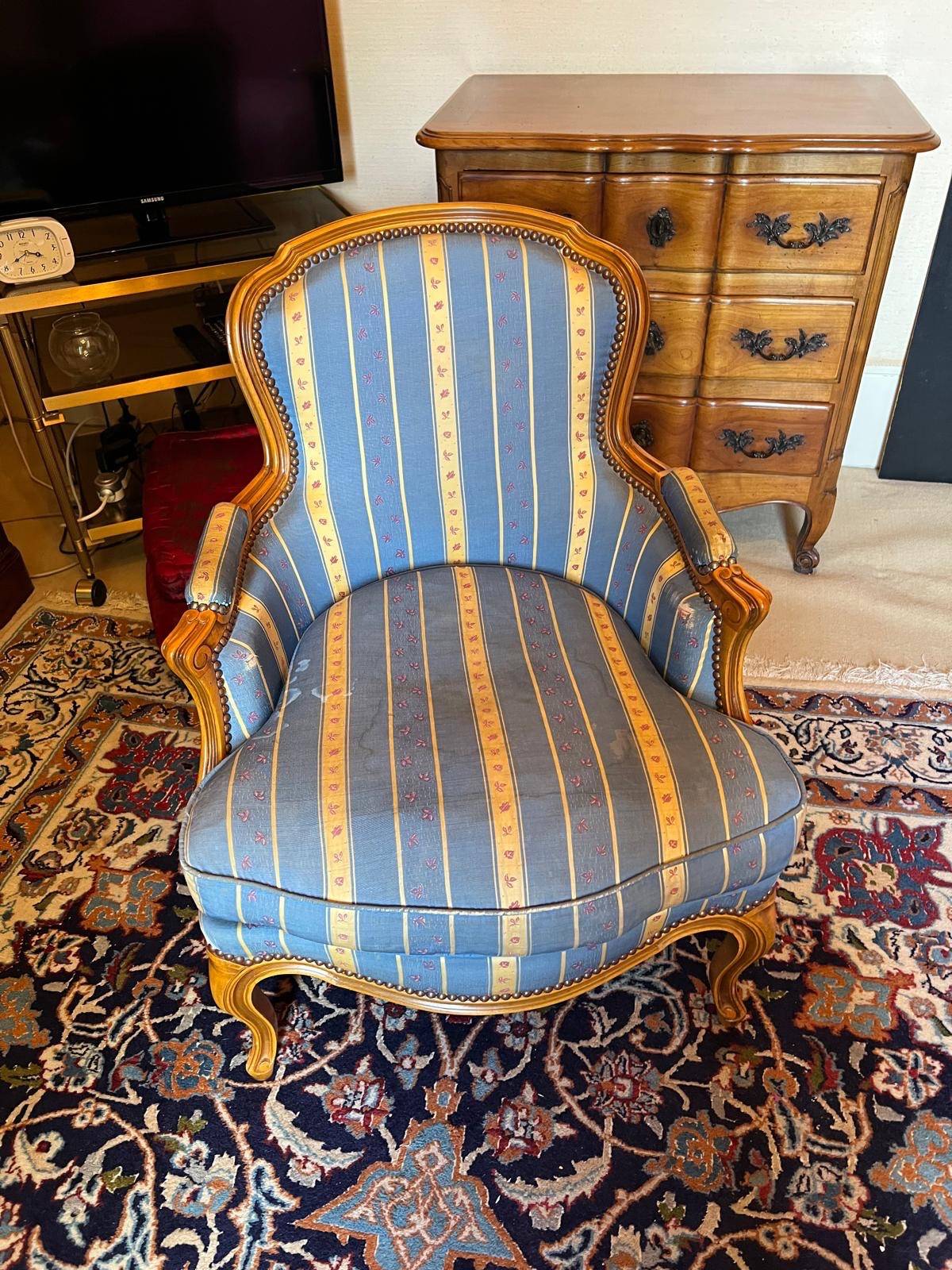Vends fauteuil bergère