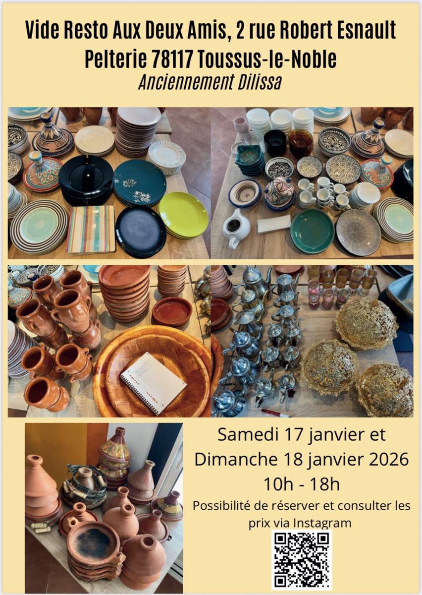 Propose vide restaurant