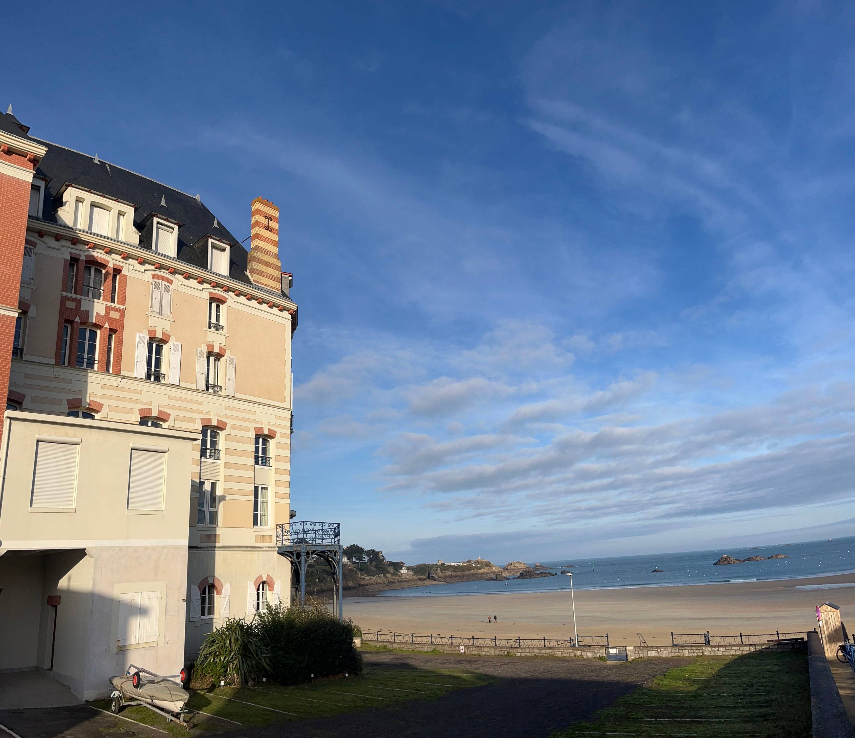 Loue appartement avec accès direct plage - 3 couchages - Saint-Lunaire (35)