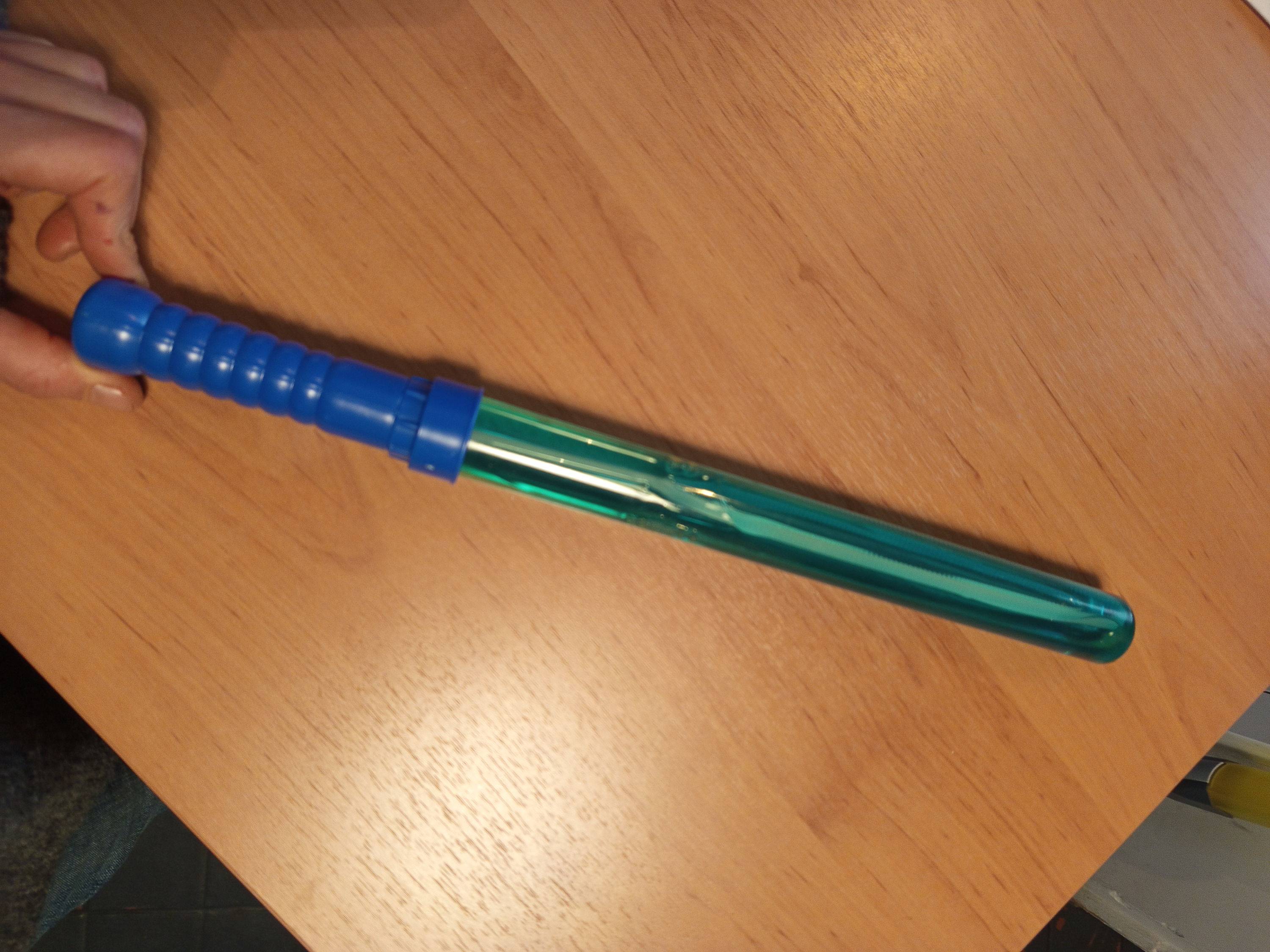 Jouet - grand baton - Flacon à bulles de savon pour extérieur - cadeau parfait - idée originale - neuf