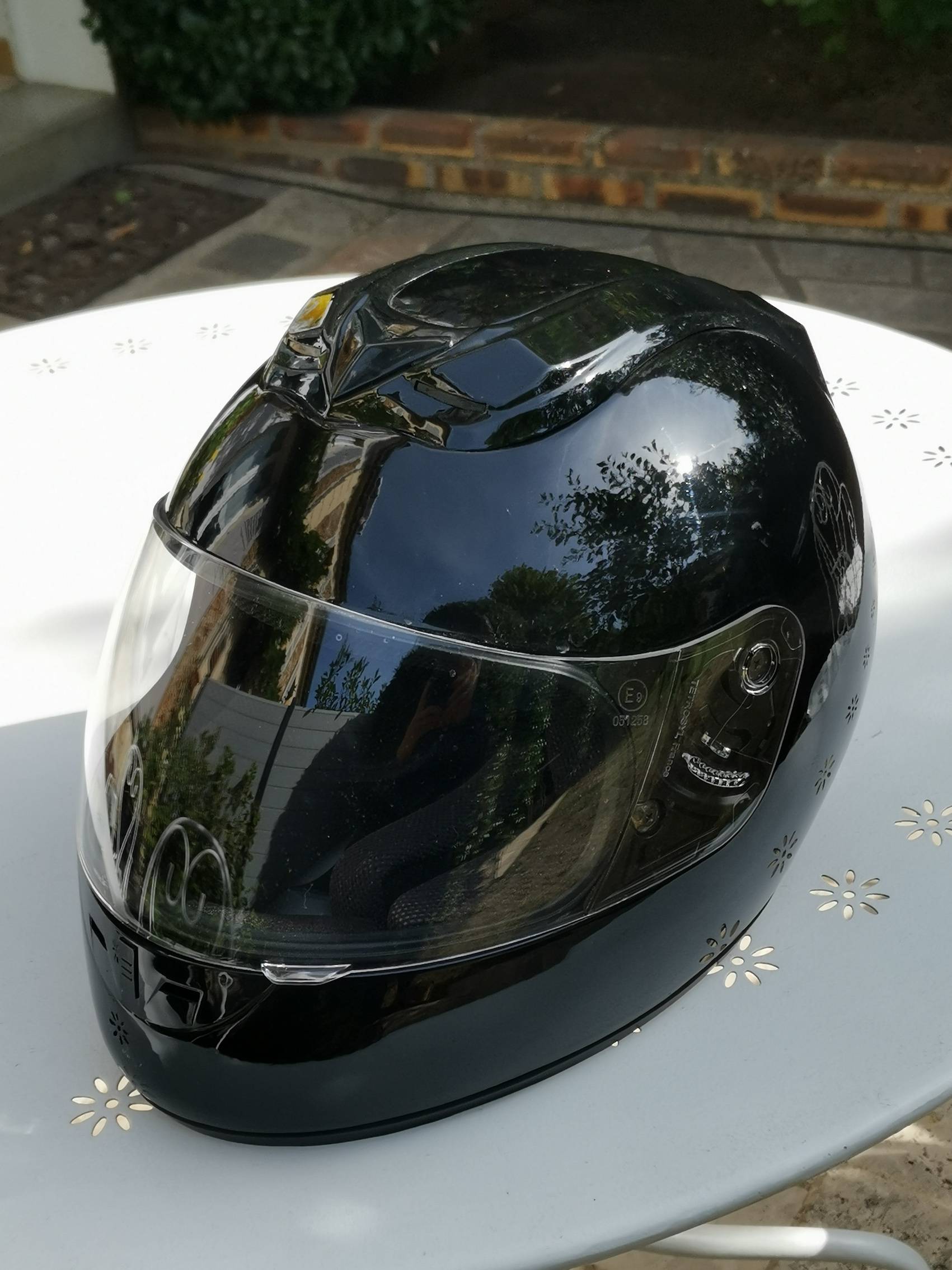 Vends casque de moto