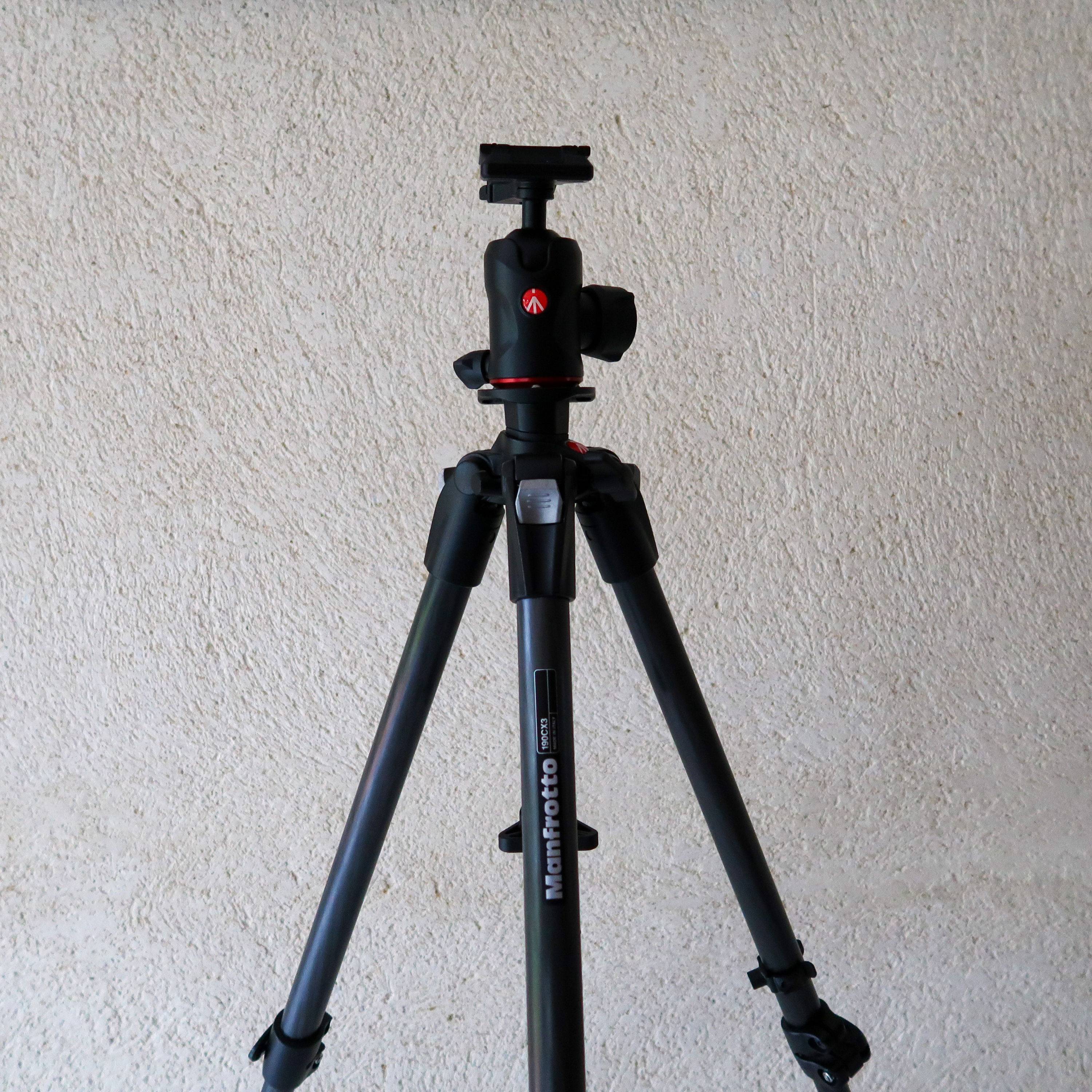Vends trépied photo carbone Manfrotto 190 CX3