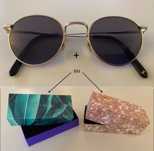Vends lunettes solaires Jimmy Fairly – comme neuves