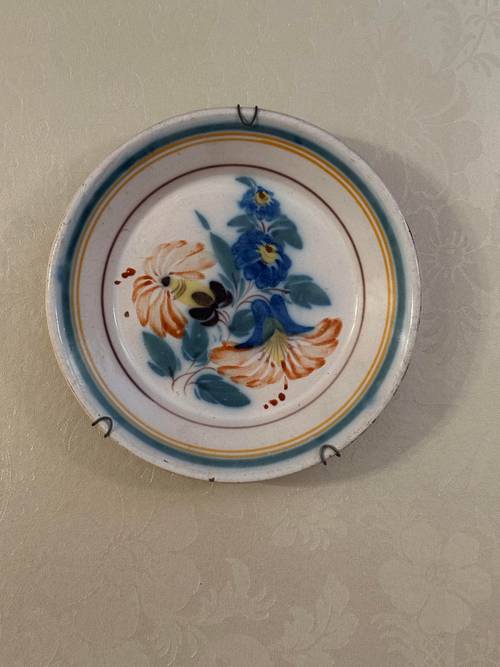 Deux assiettes, fin 19ème siècle