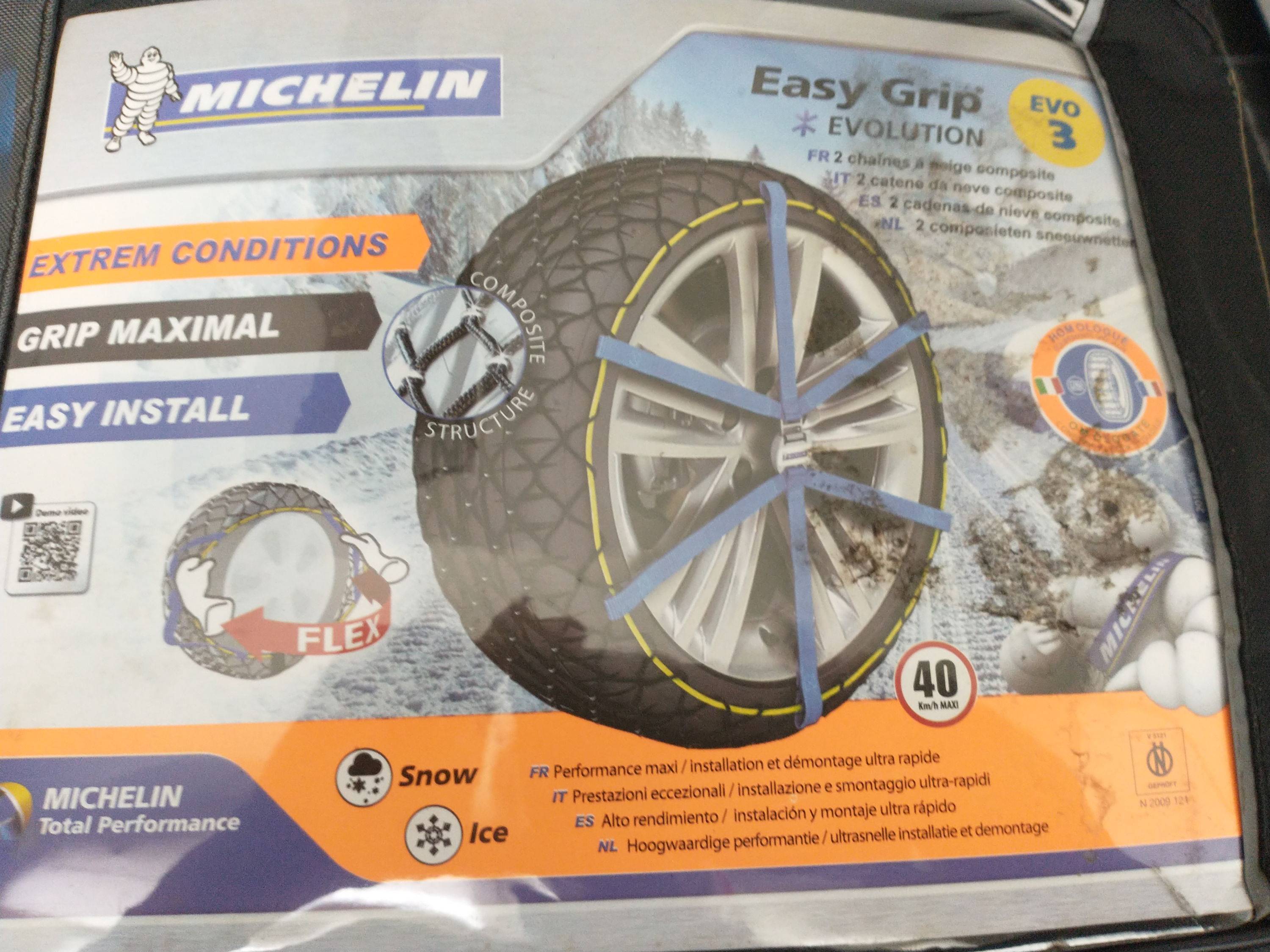 Chaines Neige Michelin Composite EVO3 Easy Grip