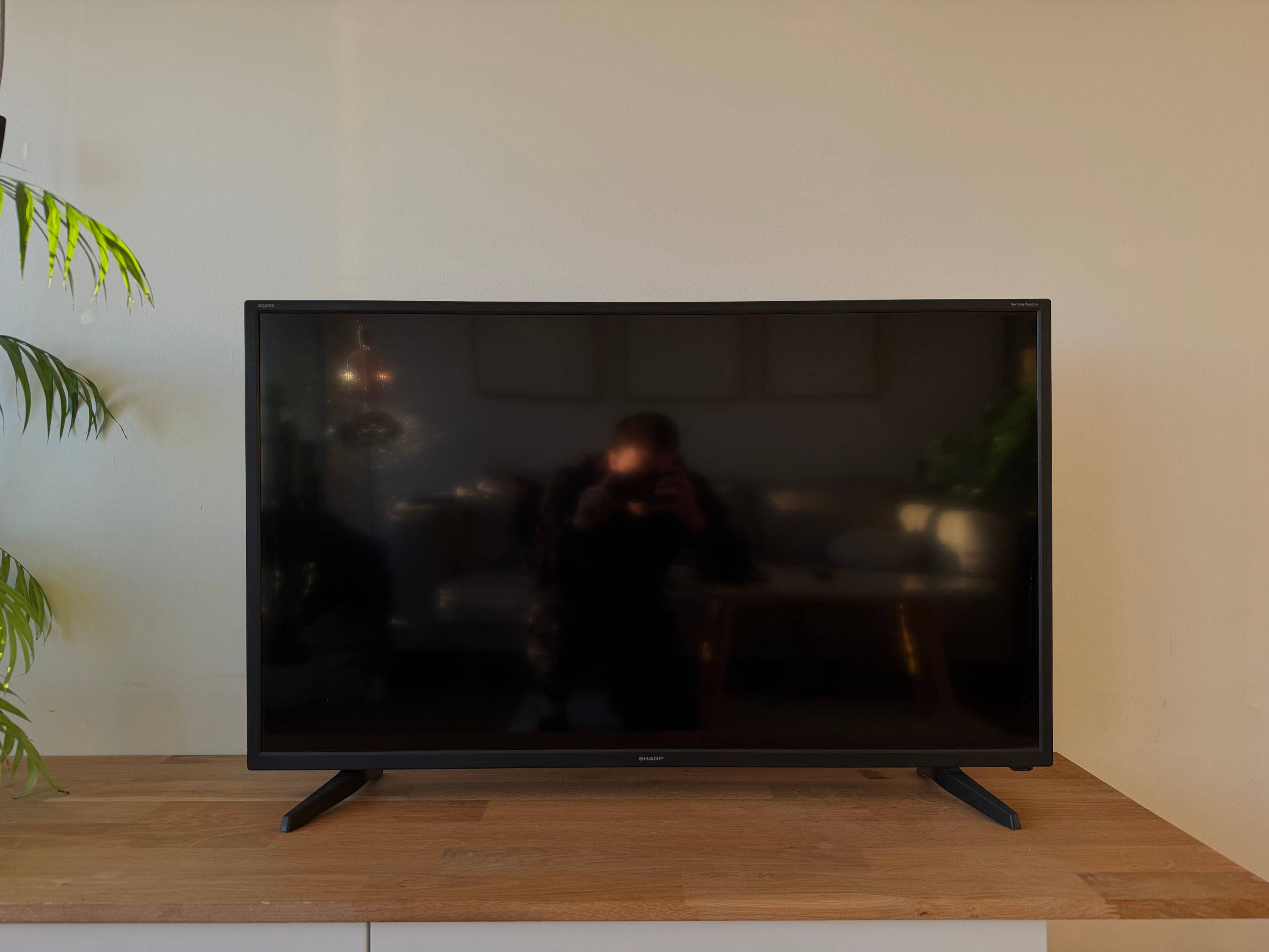 Vends télévision Sharp 38" Smart TV - 2019, bon état
