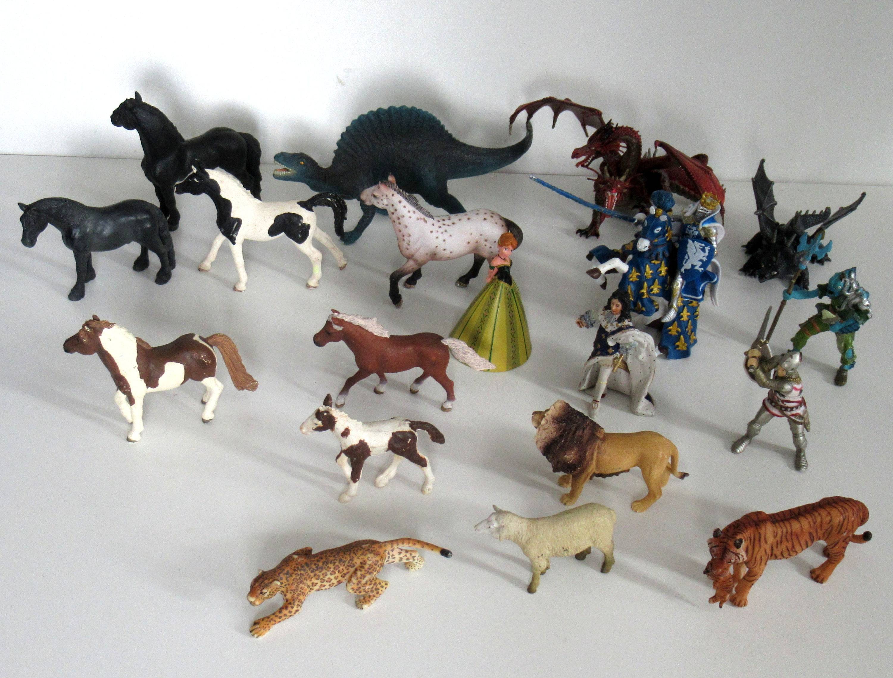 Animaux papo, schleich : 3€piece