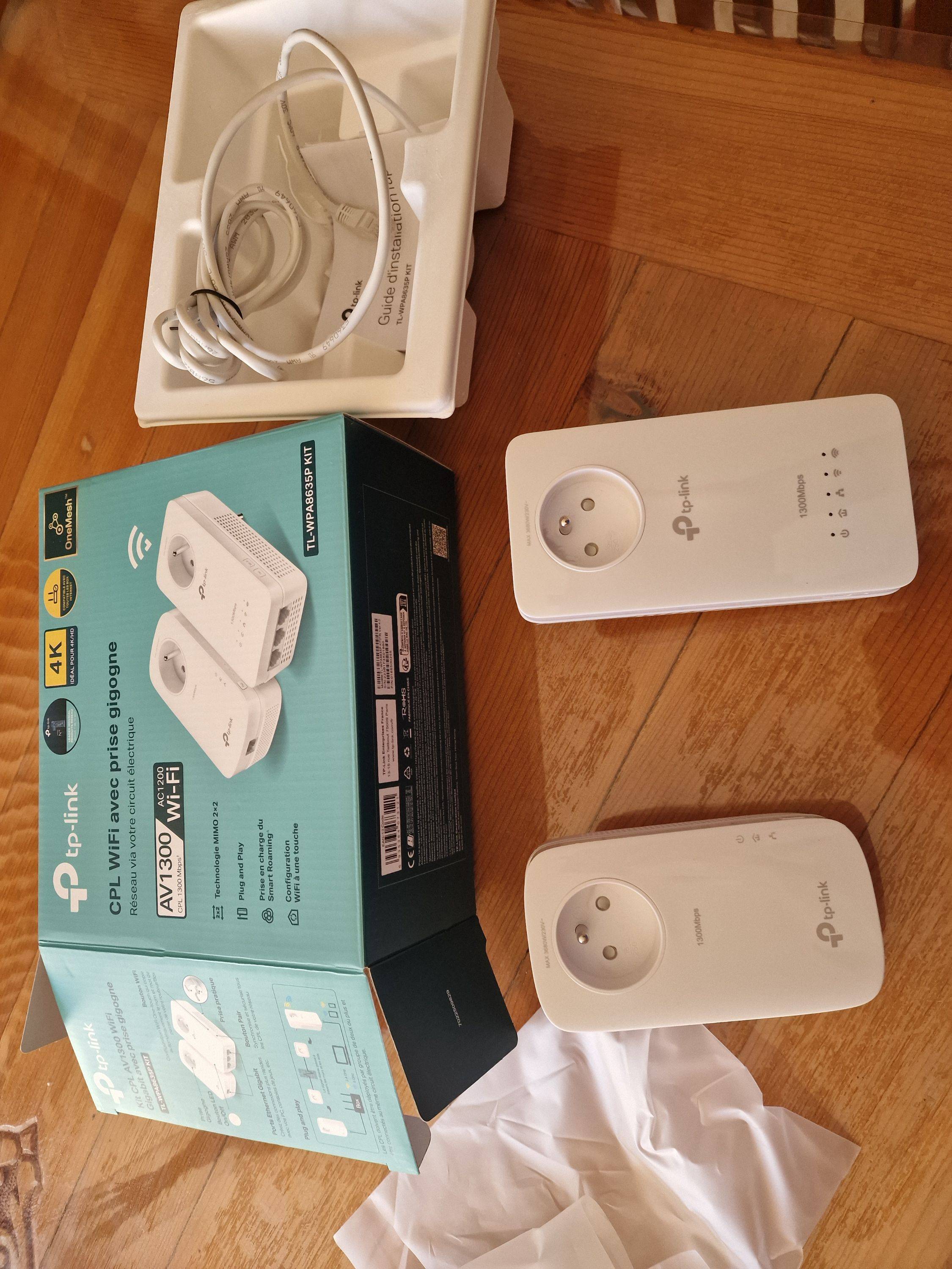 Vends tplink AV 1300 wifi : cpl