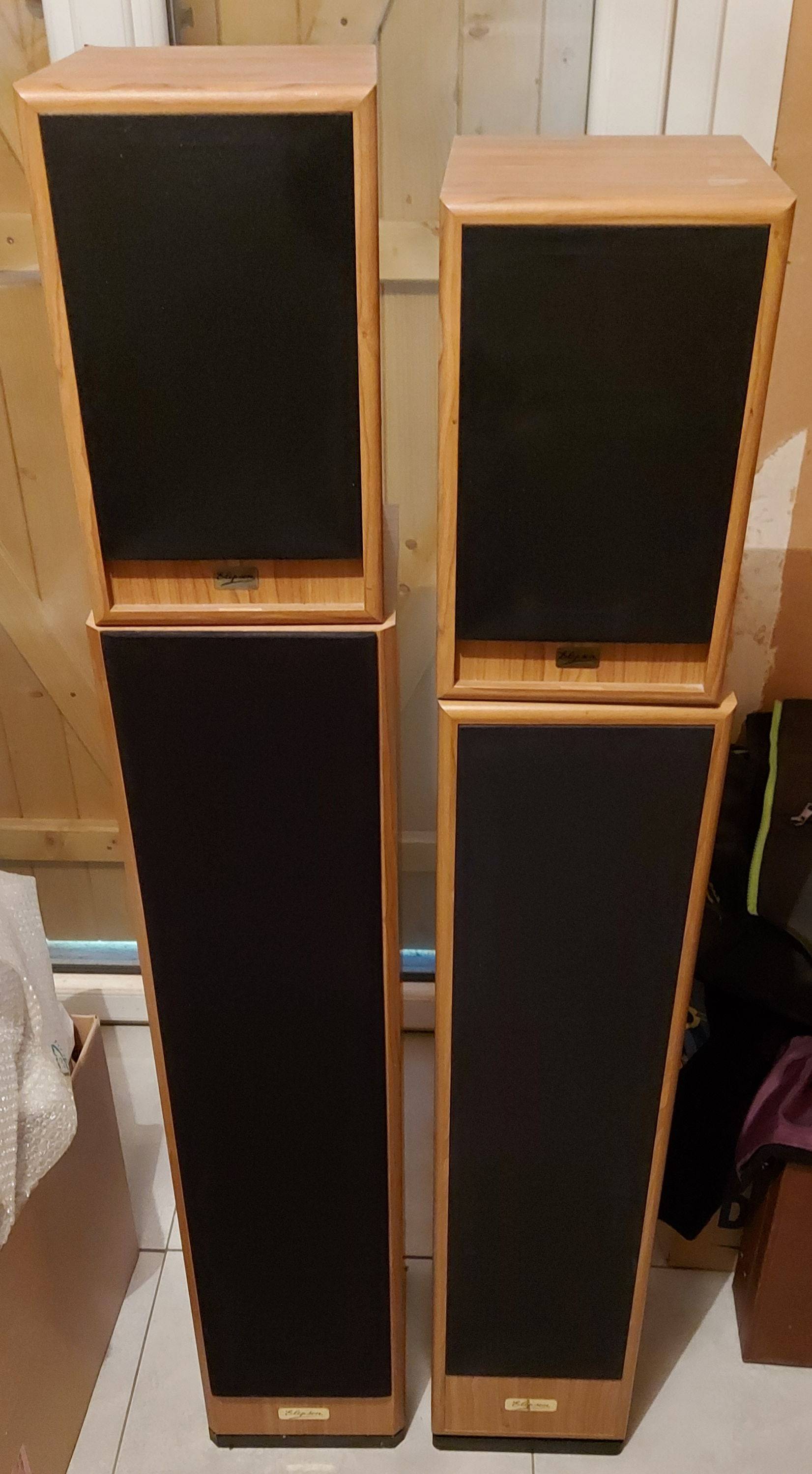 Vends lot de 5 enceintes Elipson