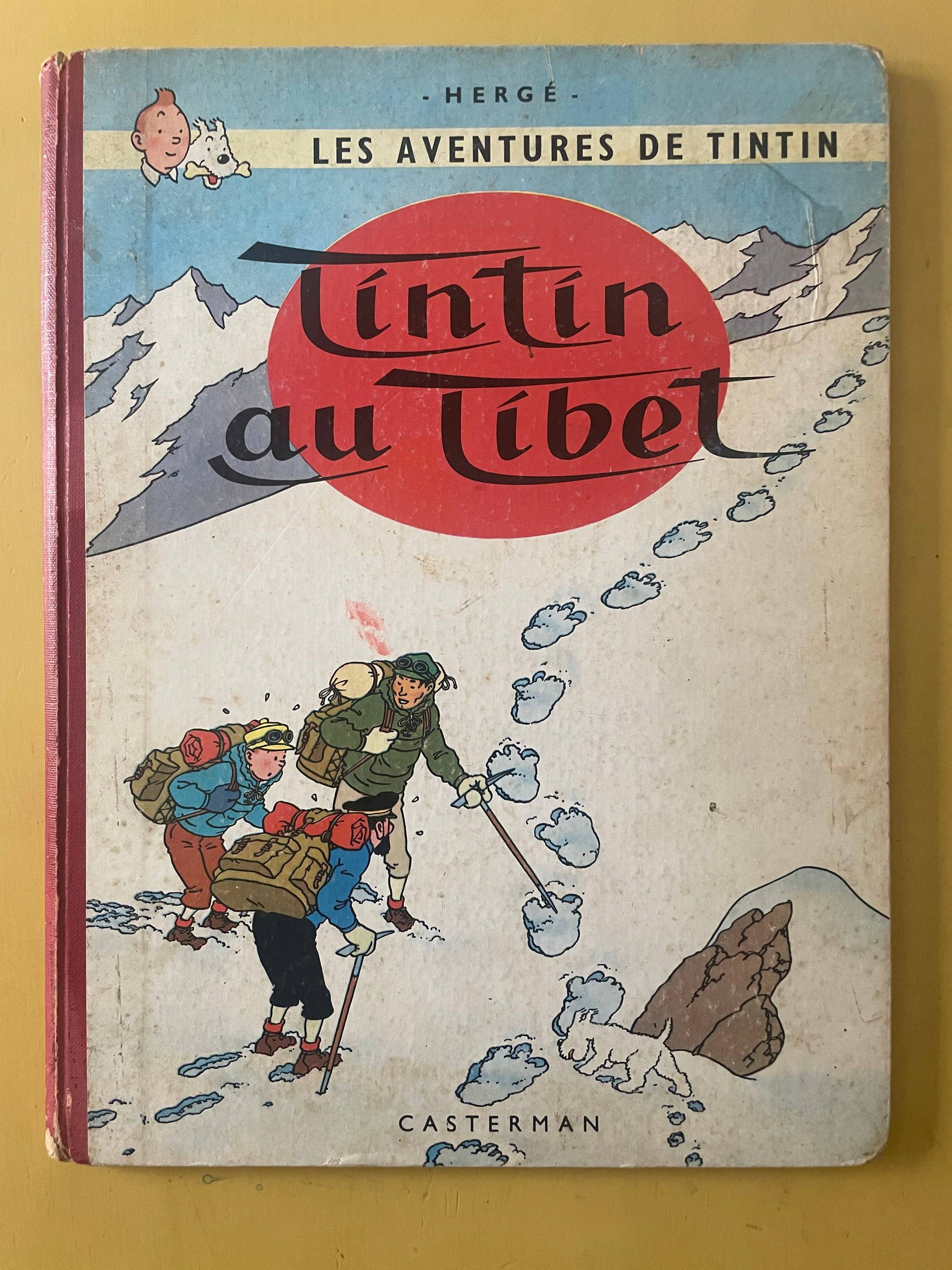 Vends BD Les aventures de Tintin album 20 Tintin au Tibet de 1960 EO B20