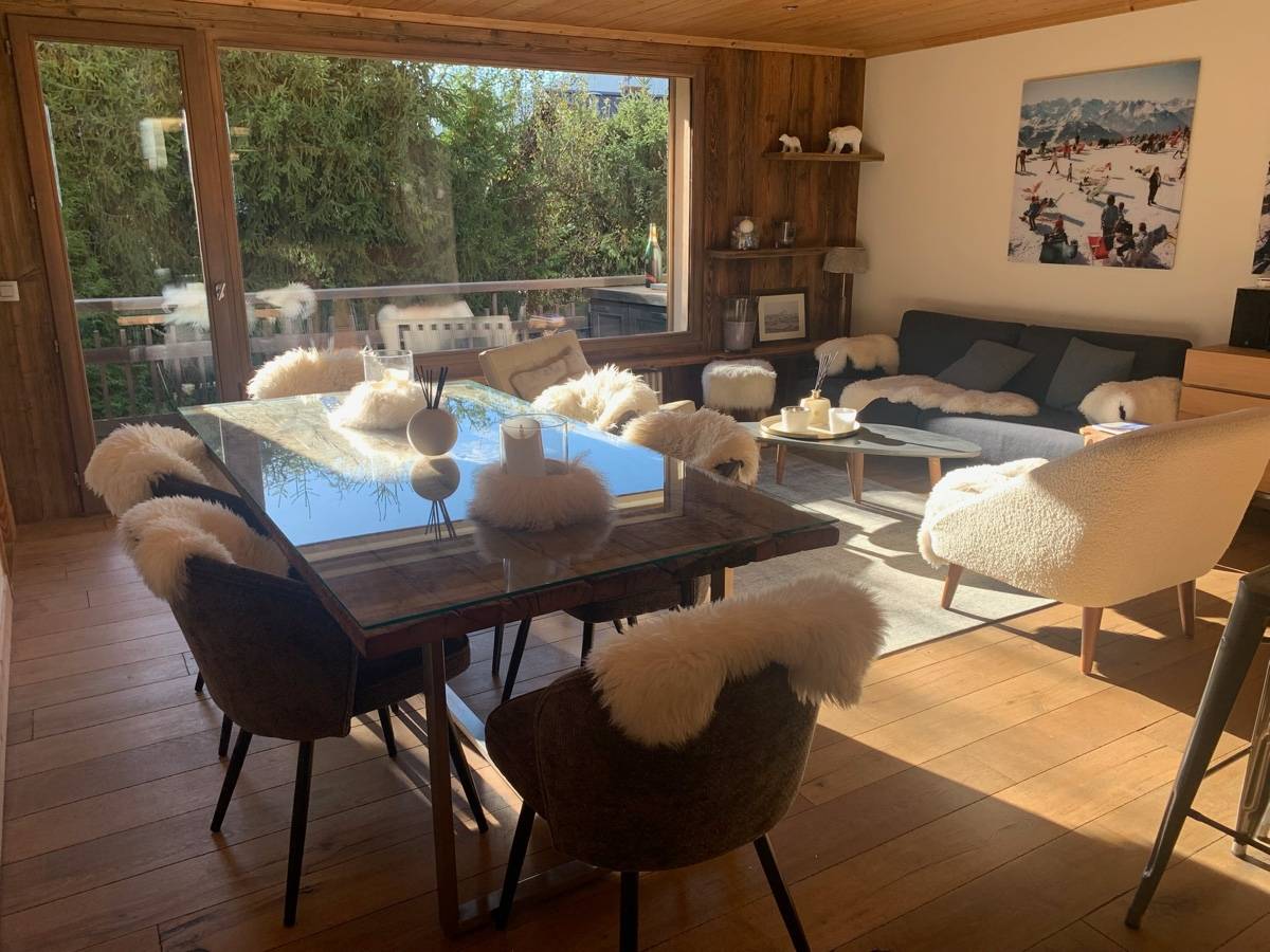 Loue appartement T3 Megève plein centre - 4 couchages