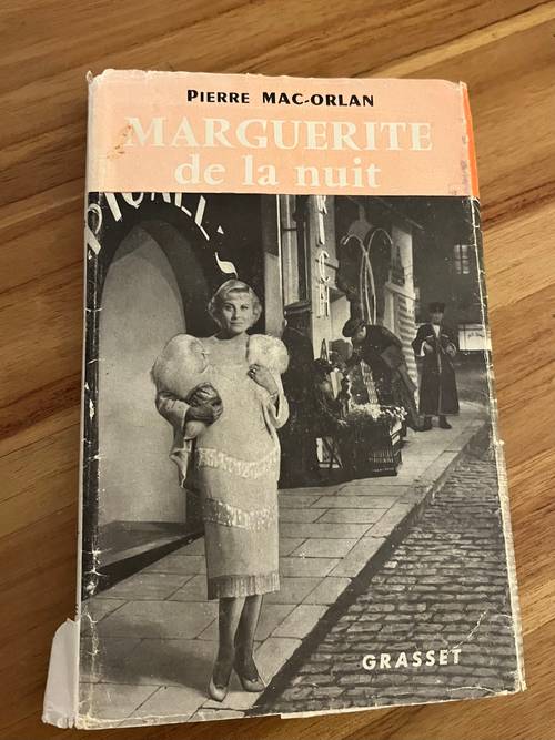 Vends Pierre Mac Orlan Marguerite de la nuit Grasset édition 1955