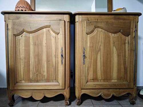 Vends deux meubles d’ébéniste – très belle fabrication, parfait état