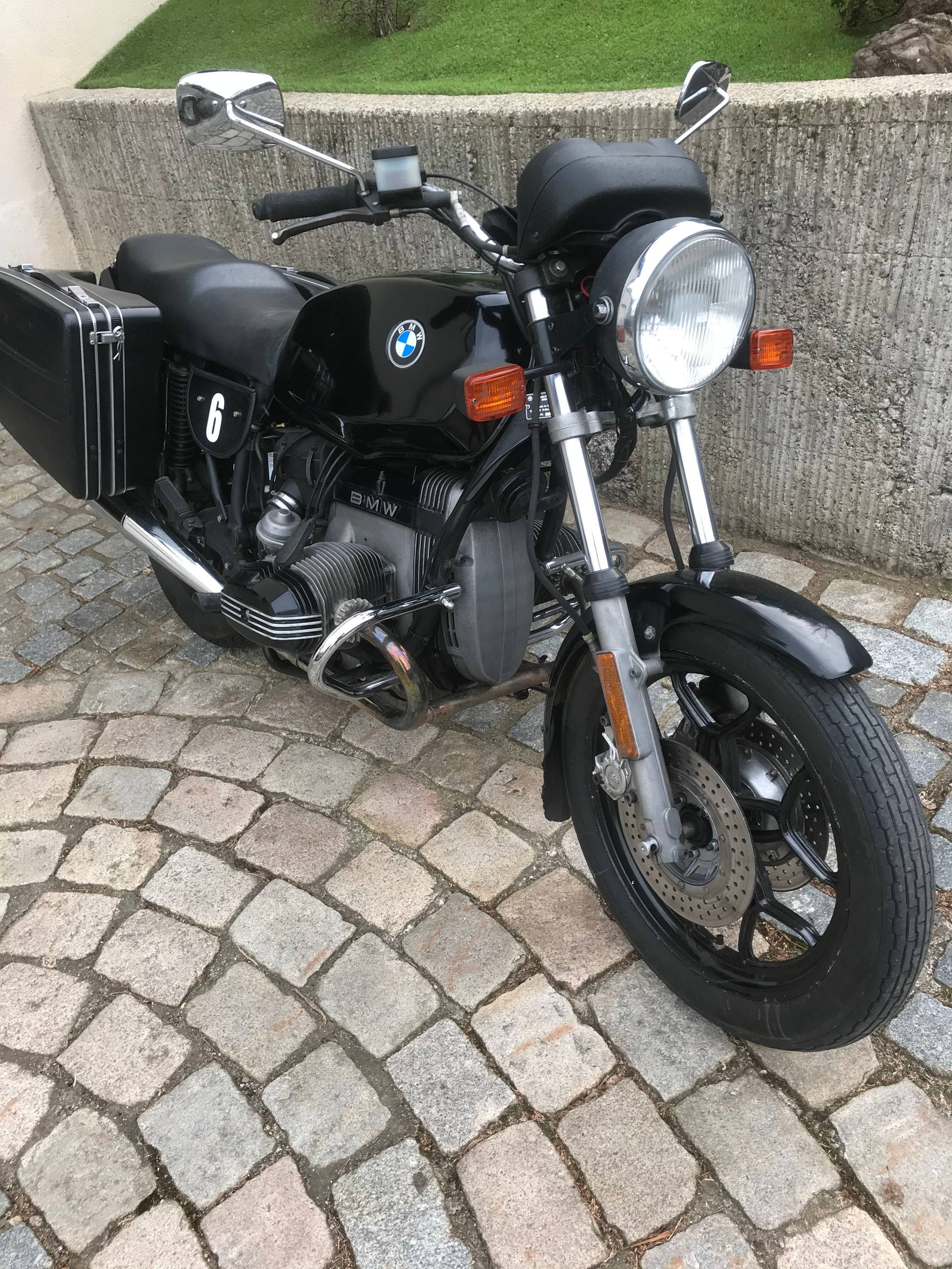 Rare BMW R 65 vintage prête à rouler