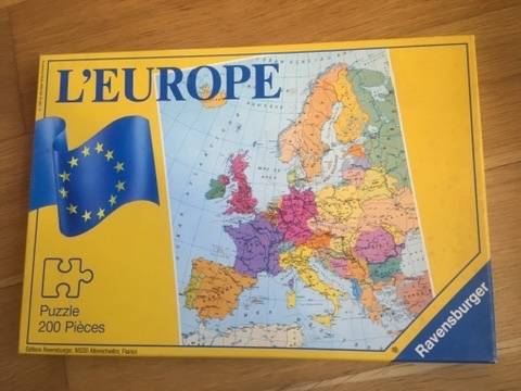 Vends puzzle Europe