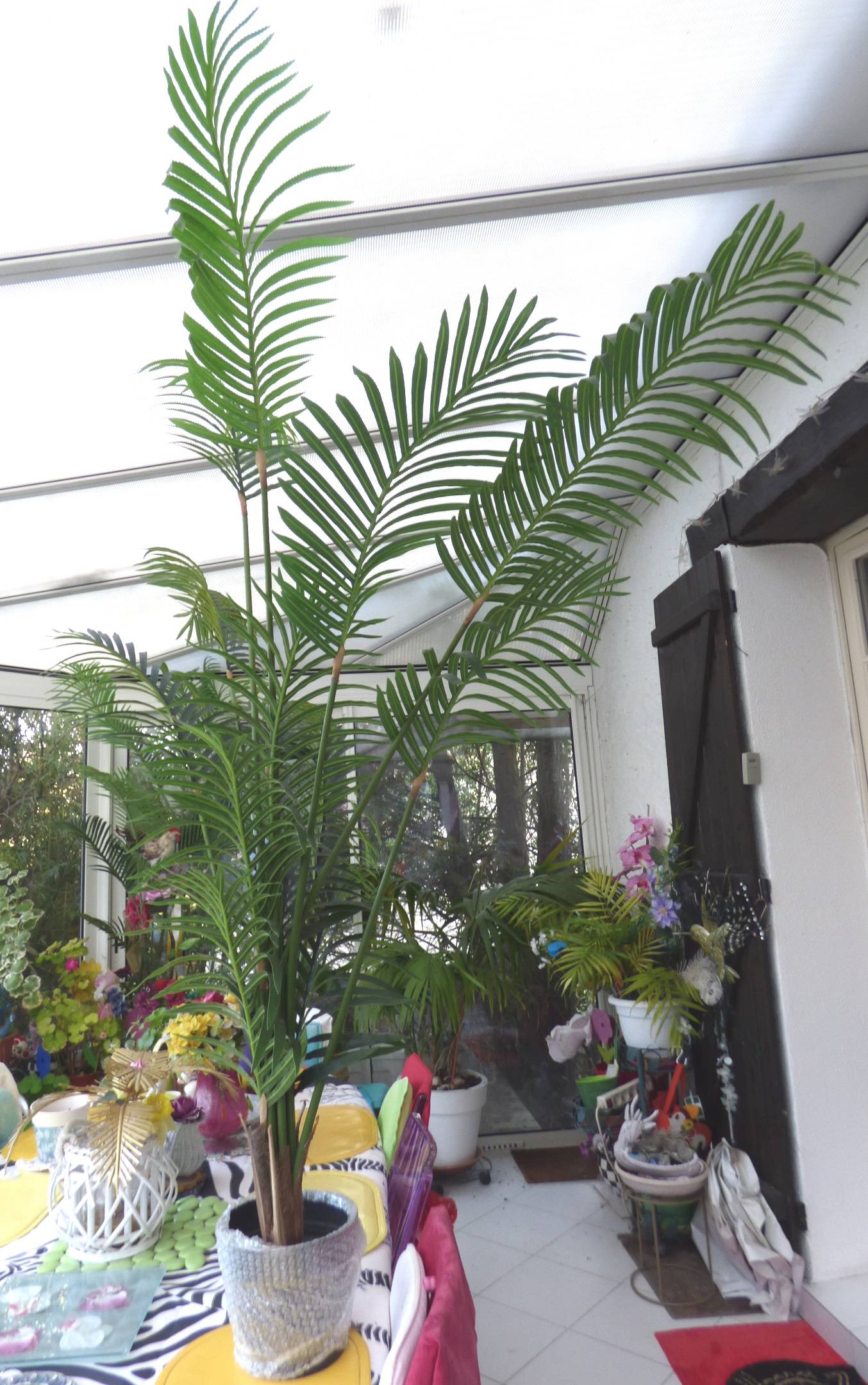 Vends palmier artificiel Kentia 1,75m