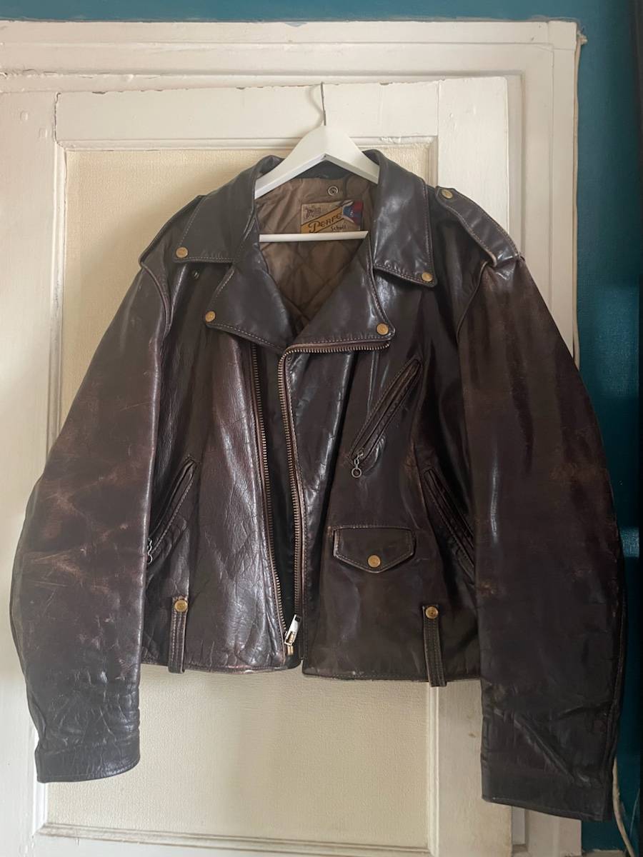 Vends véritable perfecto Schott - Taille XXL