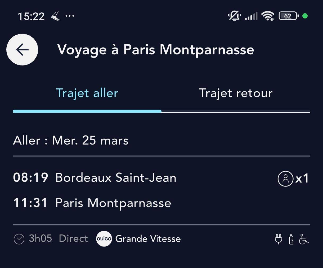 Propose billets de train le 27 mars