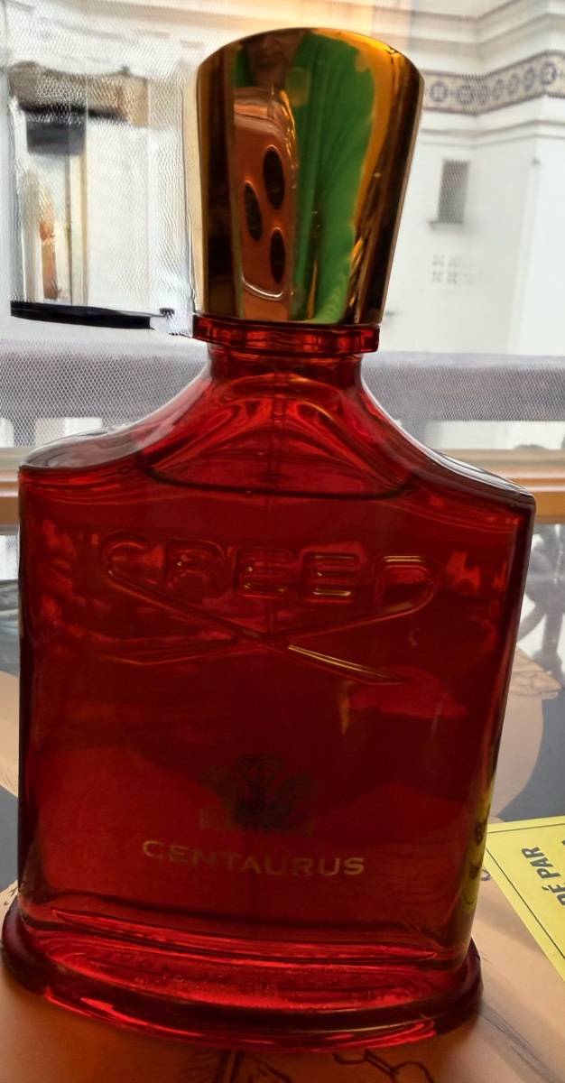 Vends eau de parfum Centaurus de Creed, bouteille entamée, 100 ml