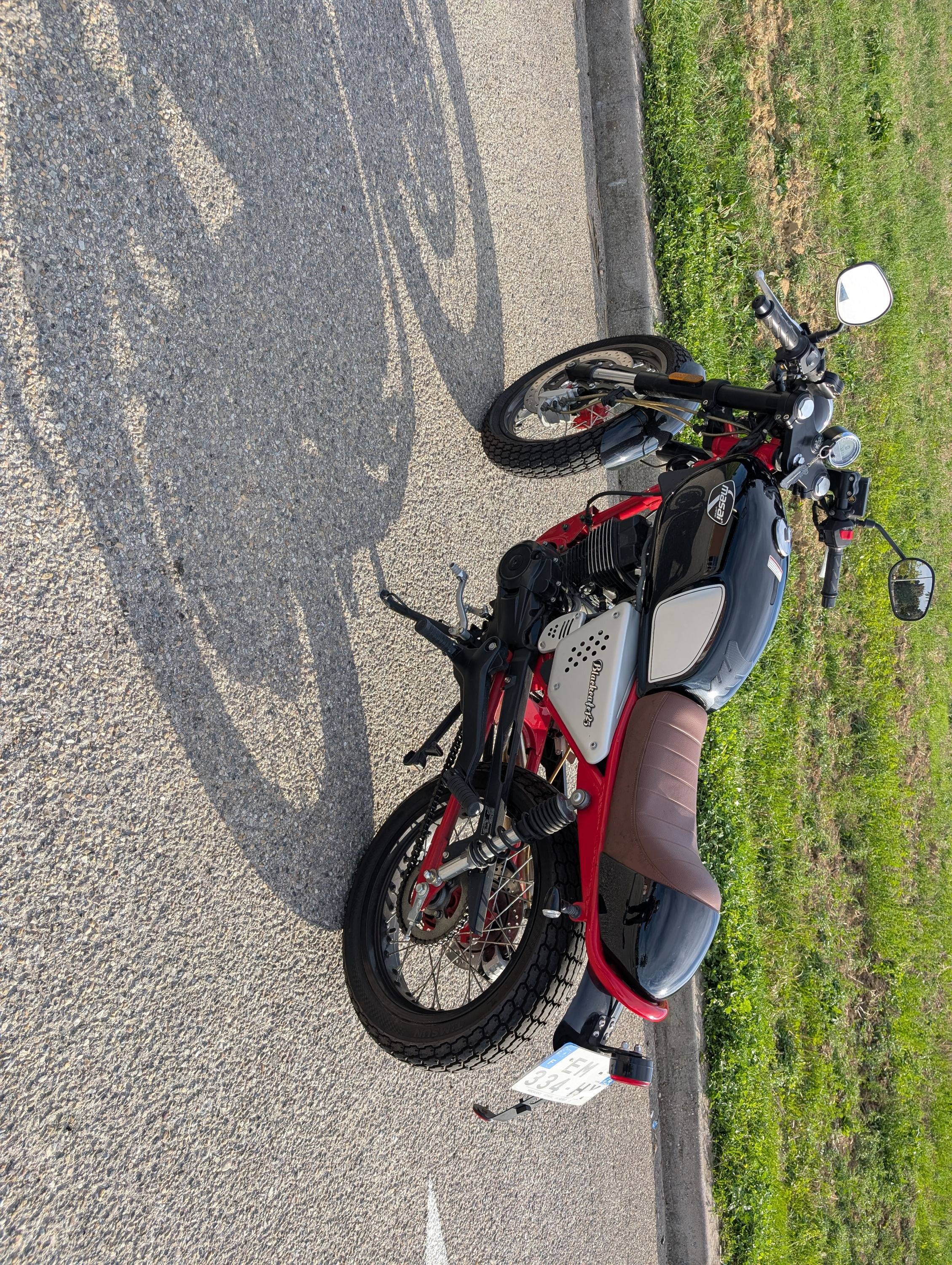 Vends 125 MASAI Black café, 2017, 1075km