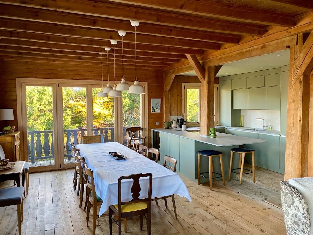 Loue chalet - 12 couchages - Vue exceptionnelle à 1300m d’altitude - Saint-Gervais-les-Bains (74)